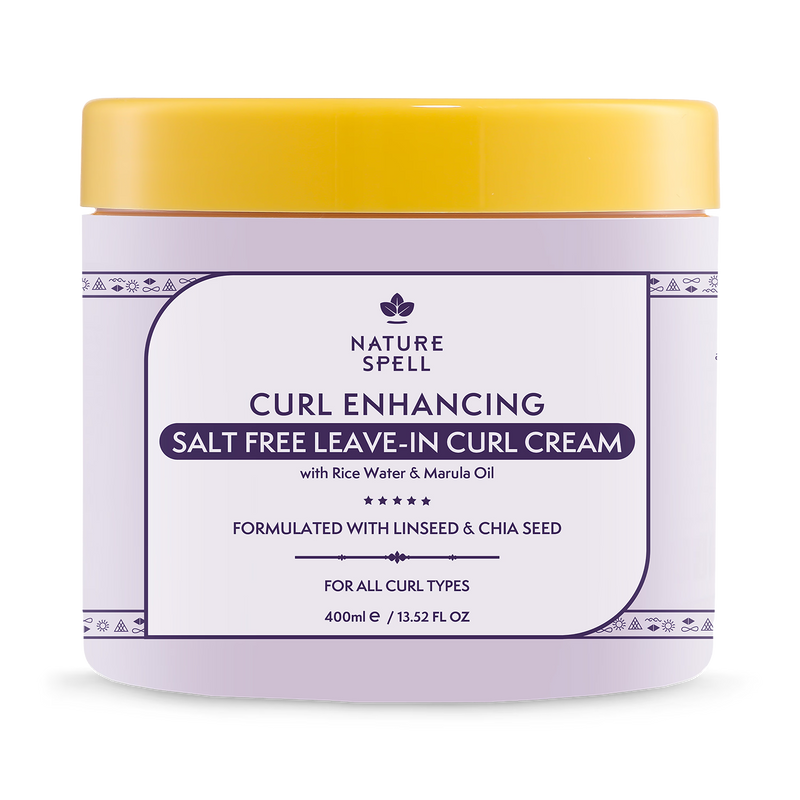 Nature Spell Curl Enhancing Haircare Collection, imported from the UK