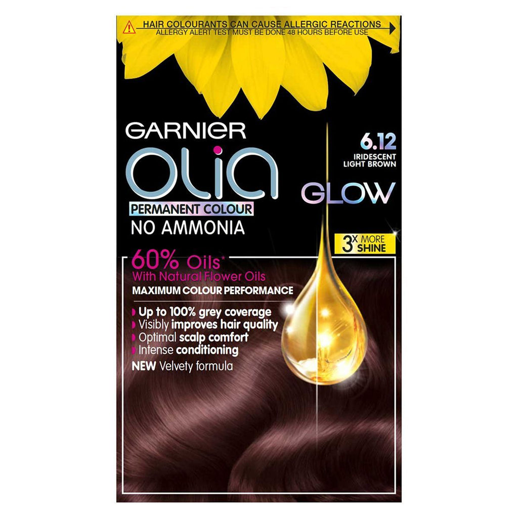 Garnier Olia Glow 6.12 Iridescent Light Brown