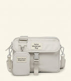Prada Re-Nylon shoulder bag with Saffiano leather trims (British brand)