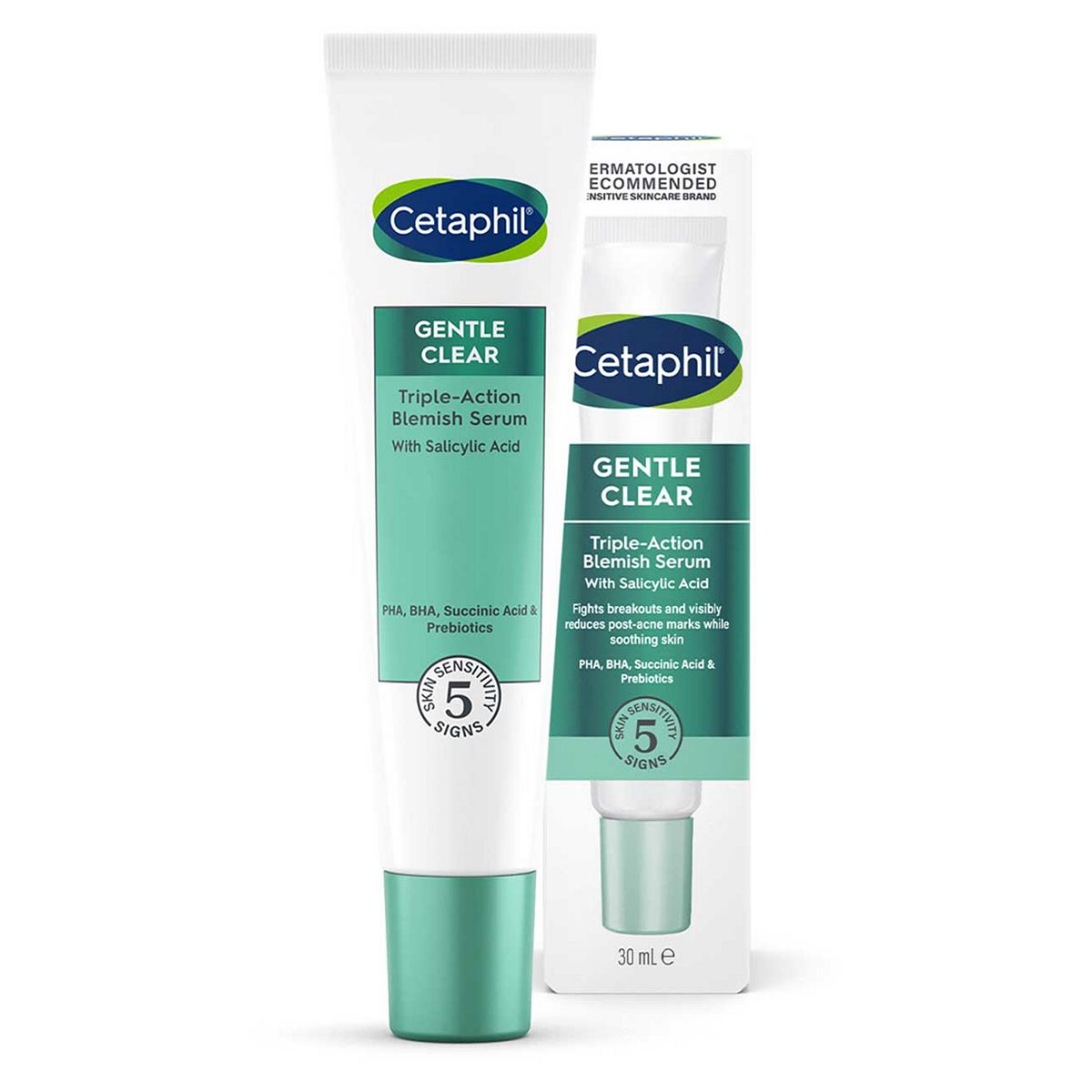 Cetaphil Gentle Clear Triple-Action Blemish Serum with Salicylic Acid to Help Breakouts 30ml GOODS Boots   