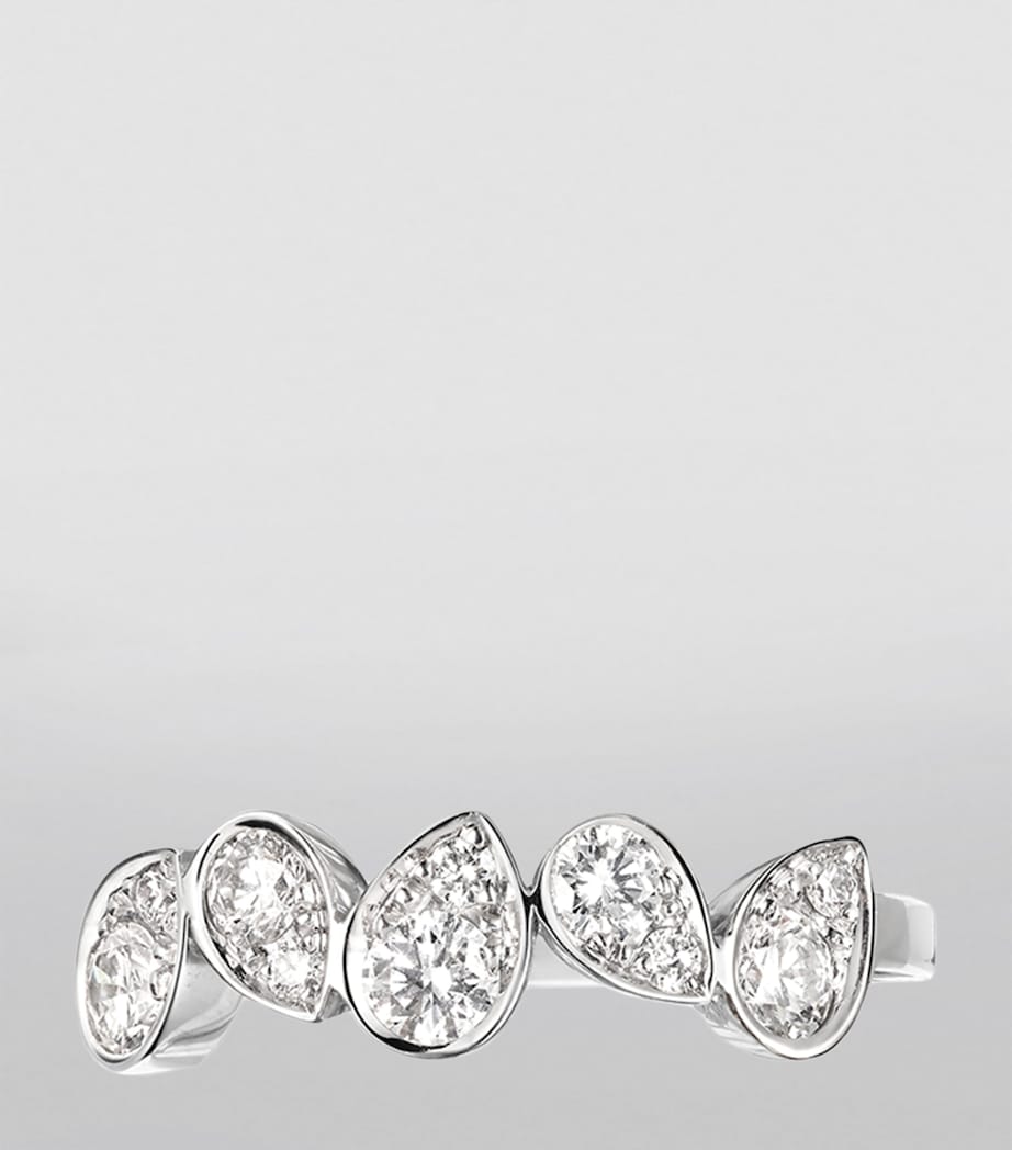 Chaumet white gold diamond Joséphine ring, UK version