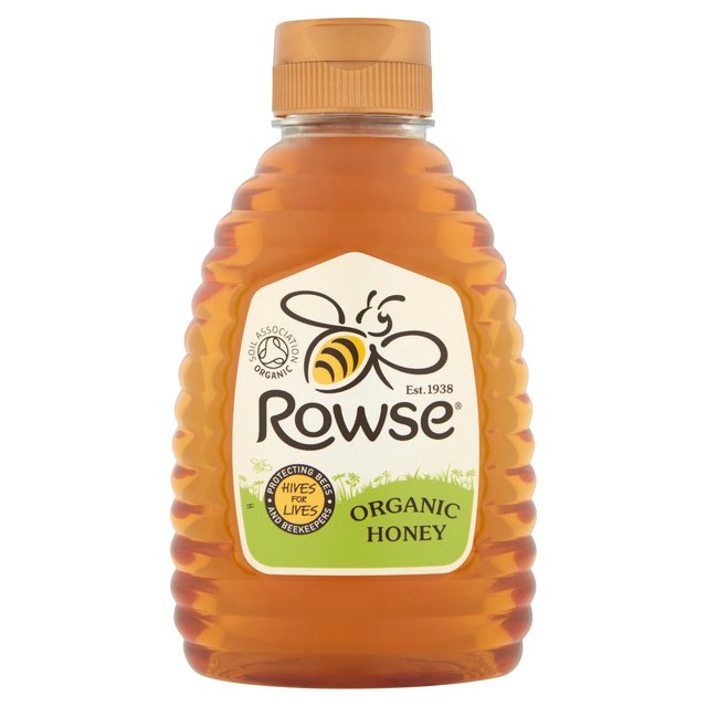 Rowse Organic Squeezable Honey   340g Food Cupboard M&S   