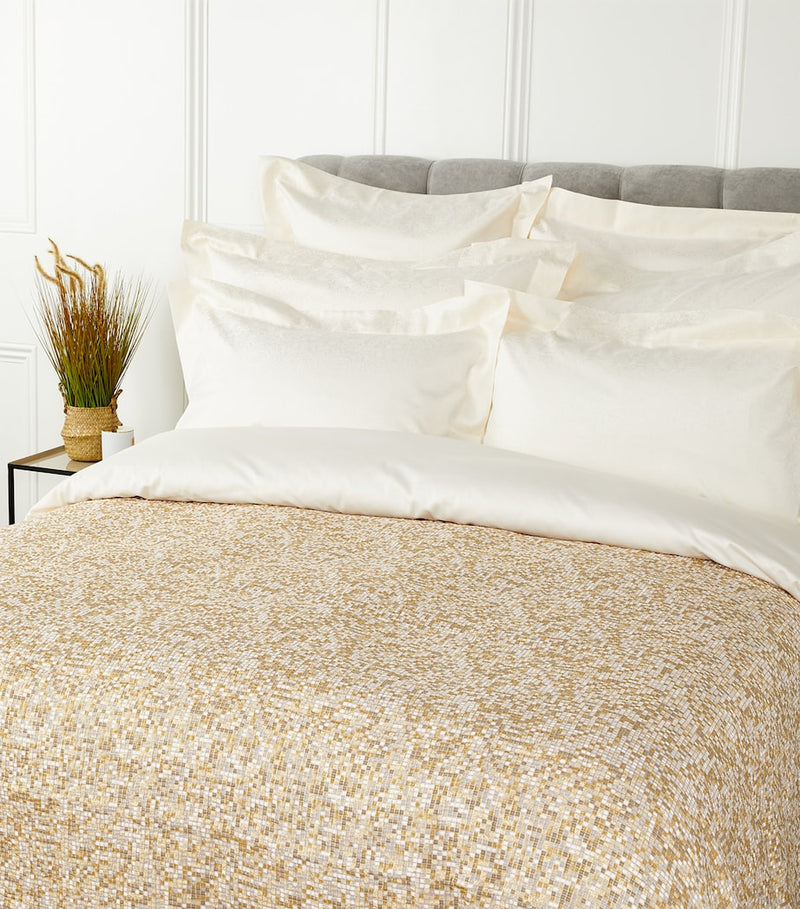 Celso De Lemos Mosaic super king bedspread 245x255cm (British brand)