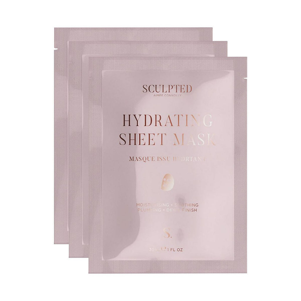 Sculpted By Aimee Connolly Hydrating Sheet Masks x3