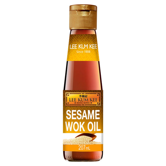 Lee Kum Kee Sesame Wok Oil 207ml Speciality ingredients Sainsburys   
