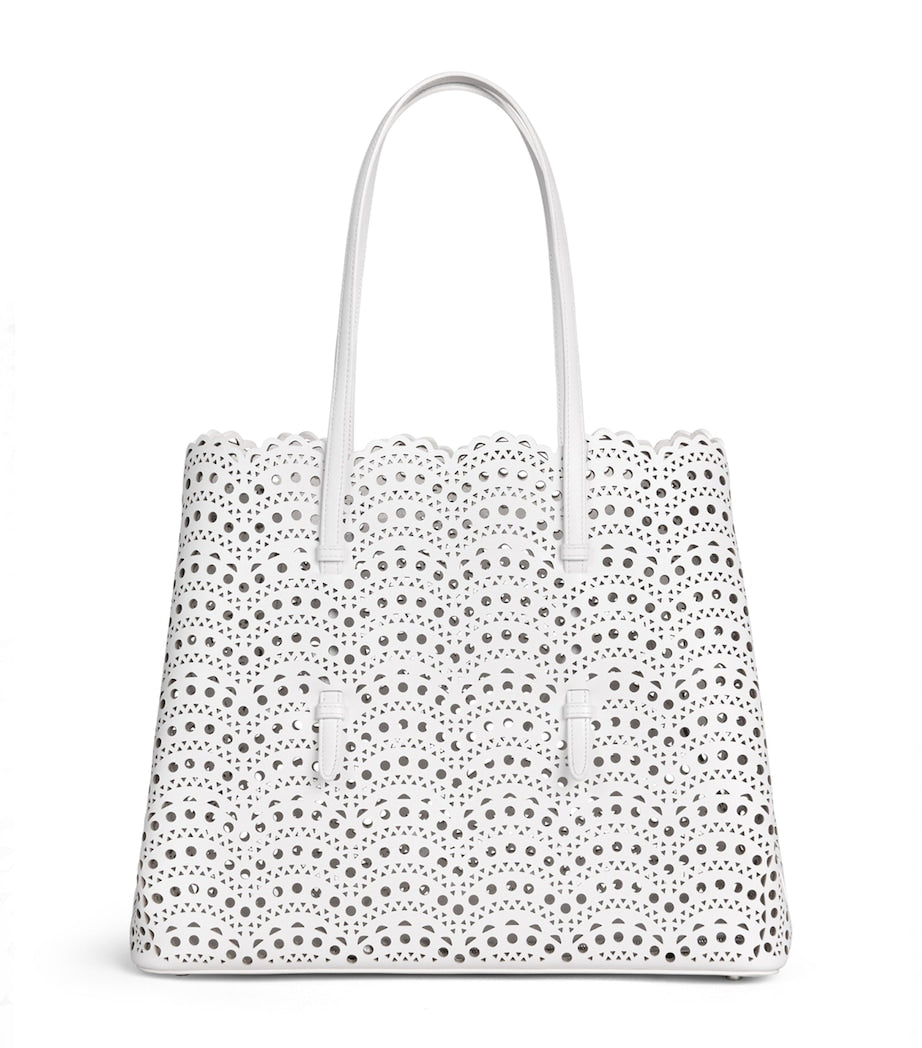 Alaïa Mina Vienne leather top handle bag, imported from the UK