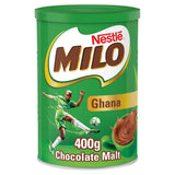 Milo Instant Malt Chocolate Drinking Powder Tin (Ghanaian) GOODS ASDA   