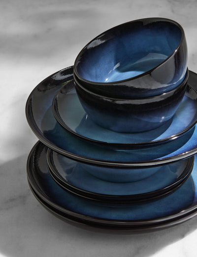M&S 12 Piece Amberley Reactive Dinner Set- Buy online at McGrocer