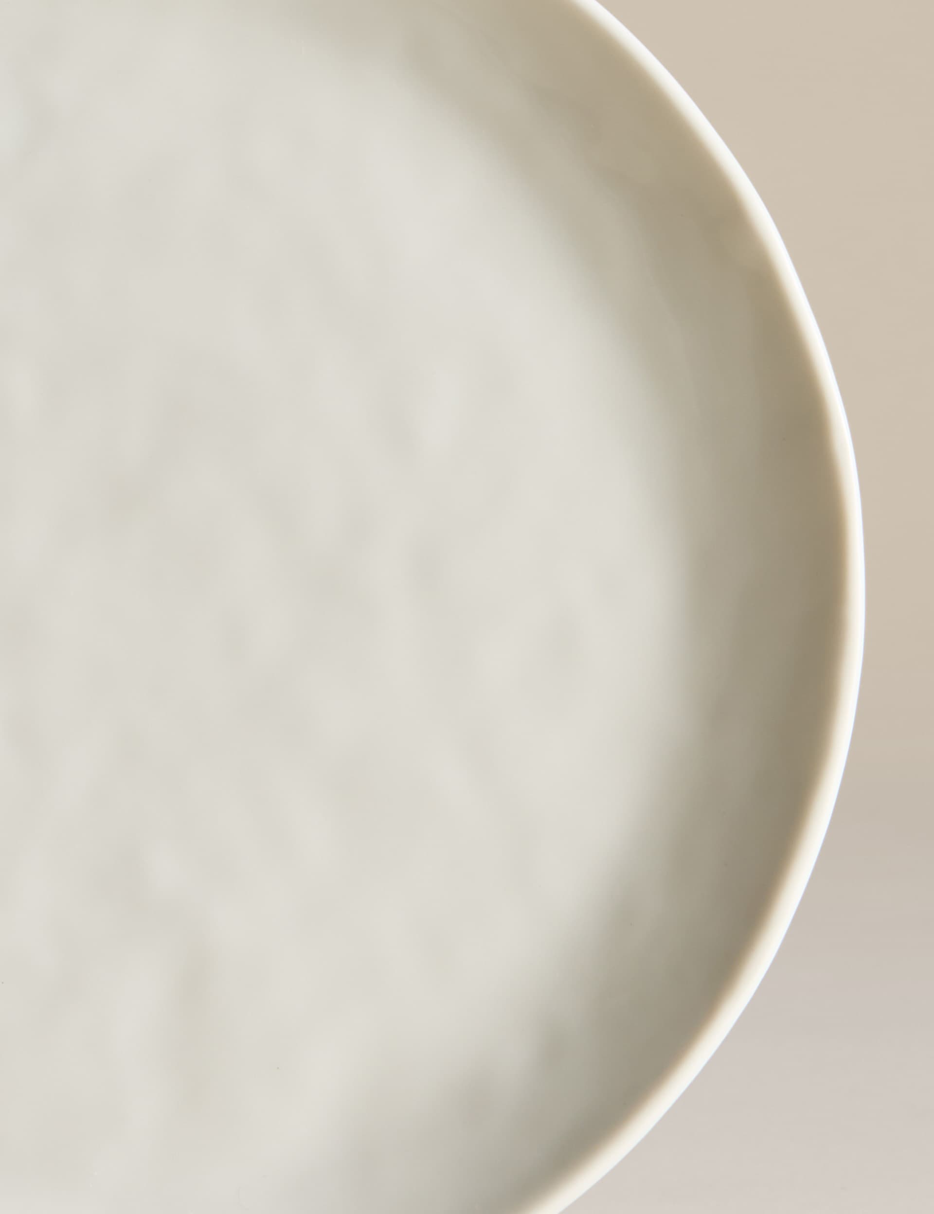 Artisan 12-piece dinner set, china textured finish - British product