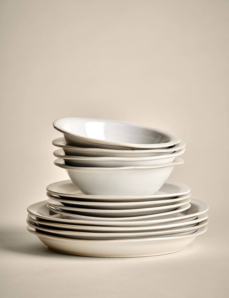 Country Collection stoneware dinner set 12 piece - British product