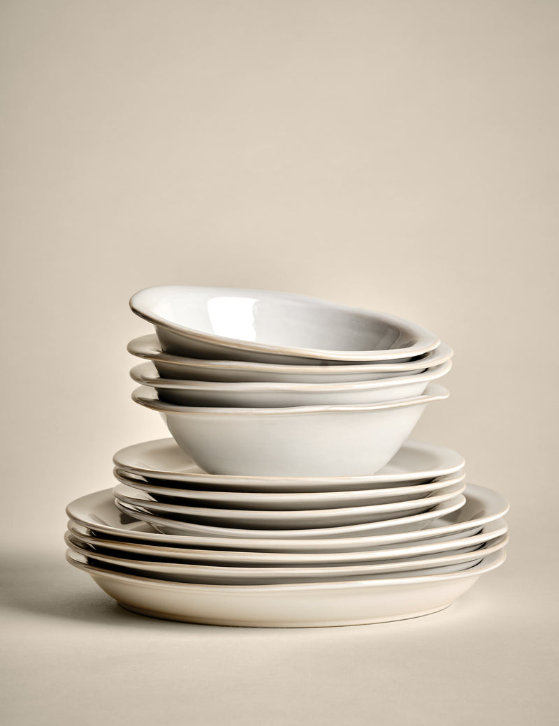 Country Collection stoneware dinner set 12 piece - British product