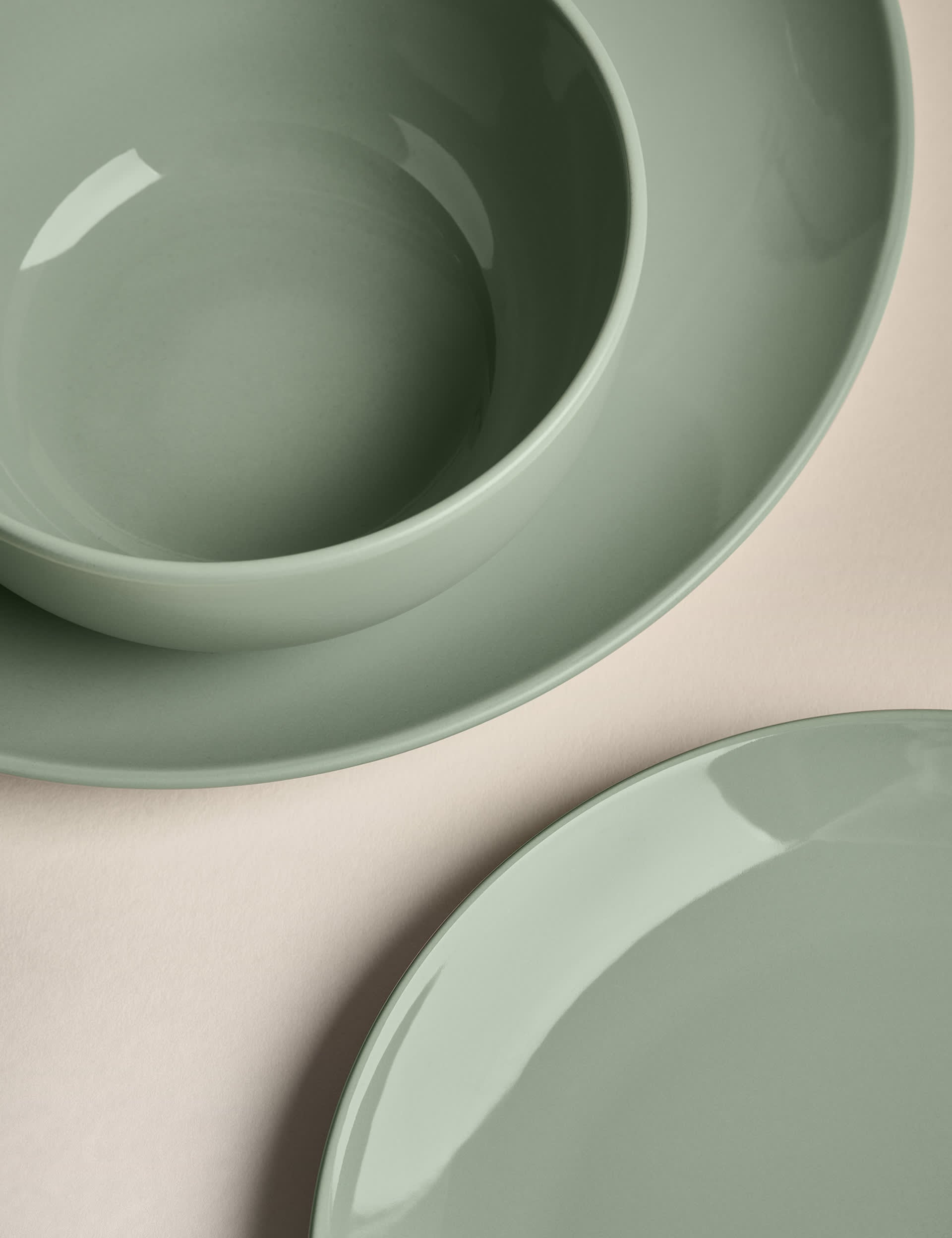 12 Piece Everyday Stoneware Dinner Set, imported from the UK