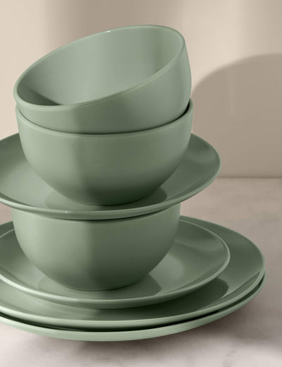 M&S 12 Piece Everyday Stoneware Dinner Set- Buy online at McGrocer