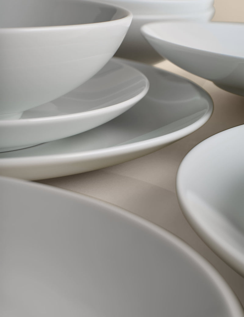 12-piece Maxim Coupe dinner set in ceramic (British brand)
