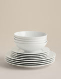 Maxim porcelain 12 piece dinner set, imported from the UK