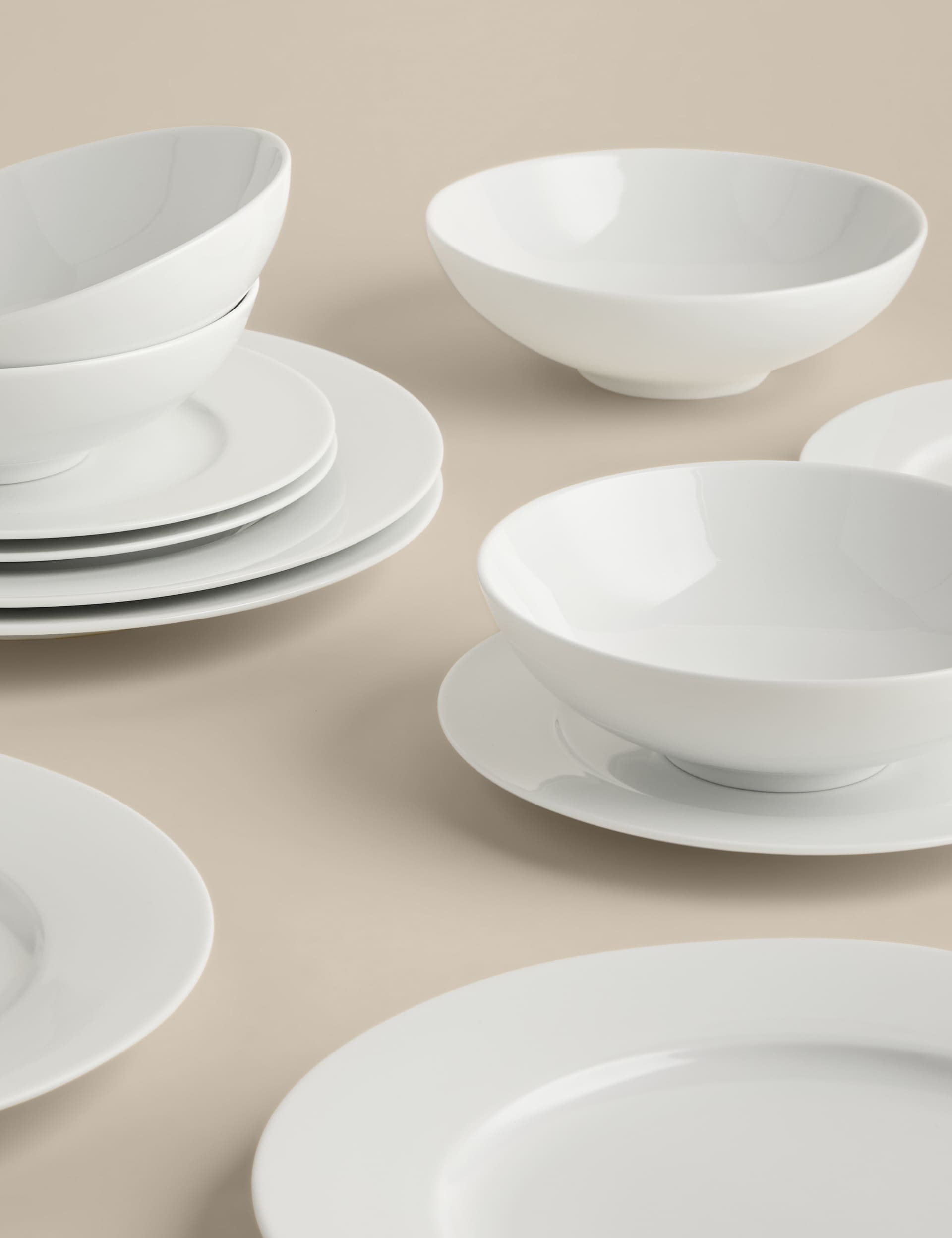 Maxim porcelain 12 piece dinner set, imported from the UK