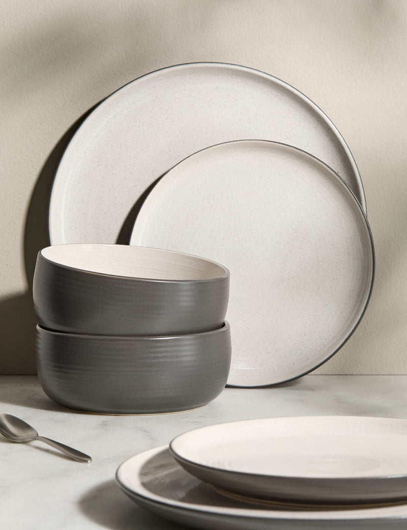 Michigan 12-piece stoneware dinner set, imported from the UK