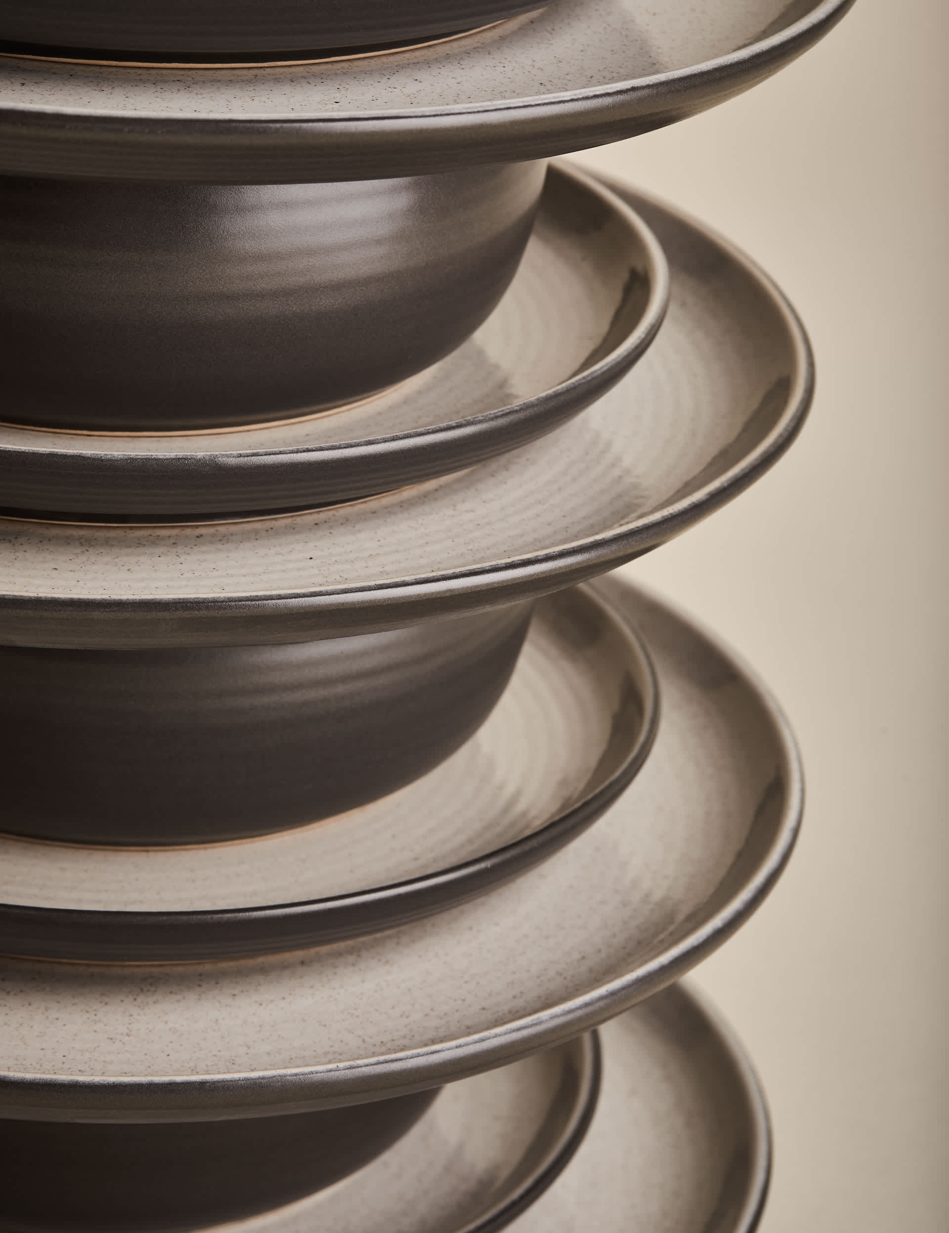 Michigan 12-piece stoneware dinner set, imported from the UK