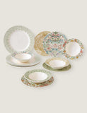 Morris & Co 12 piece patterned dinner set, British brand