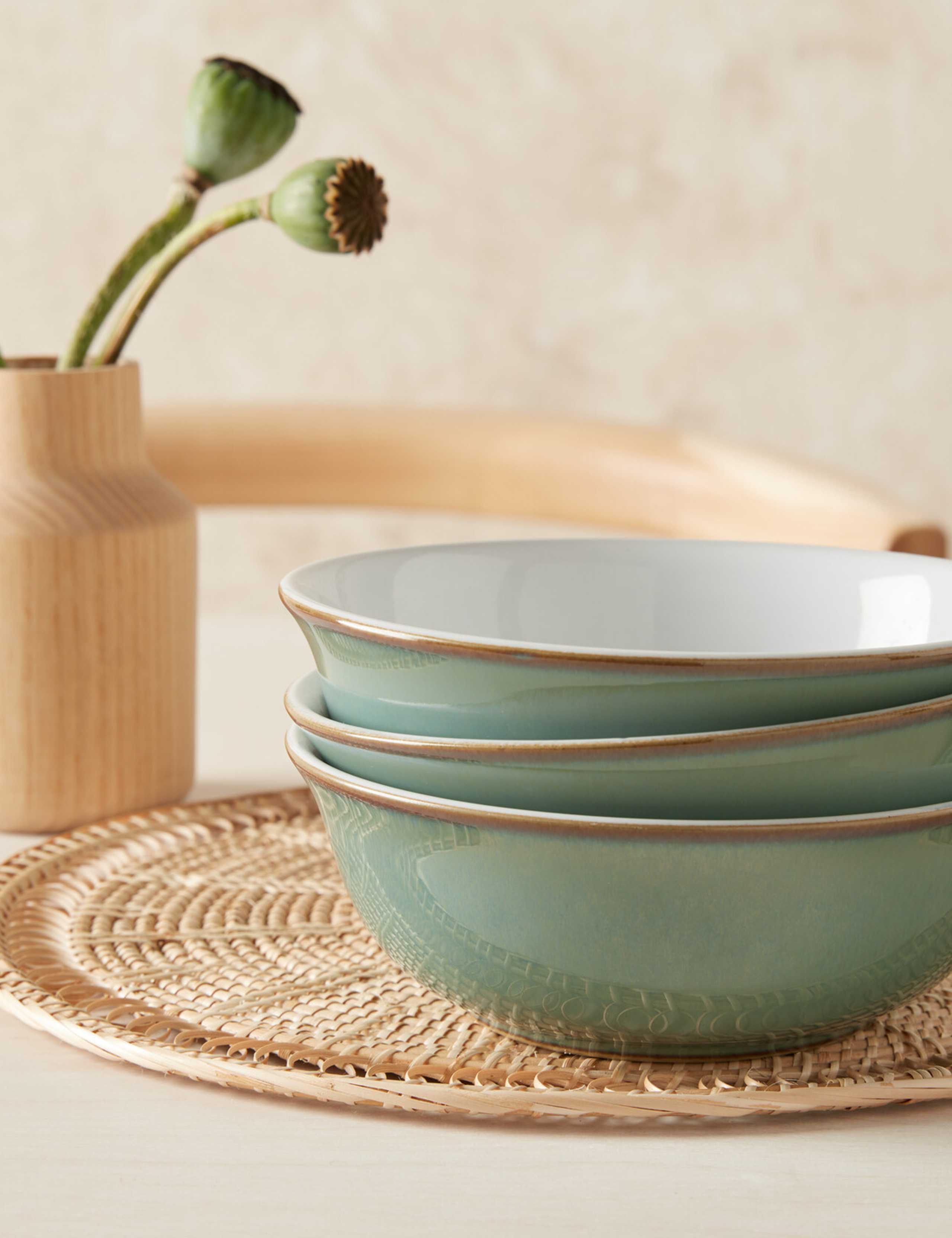 Denby Regency Green dinner set 12-piece - British product