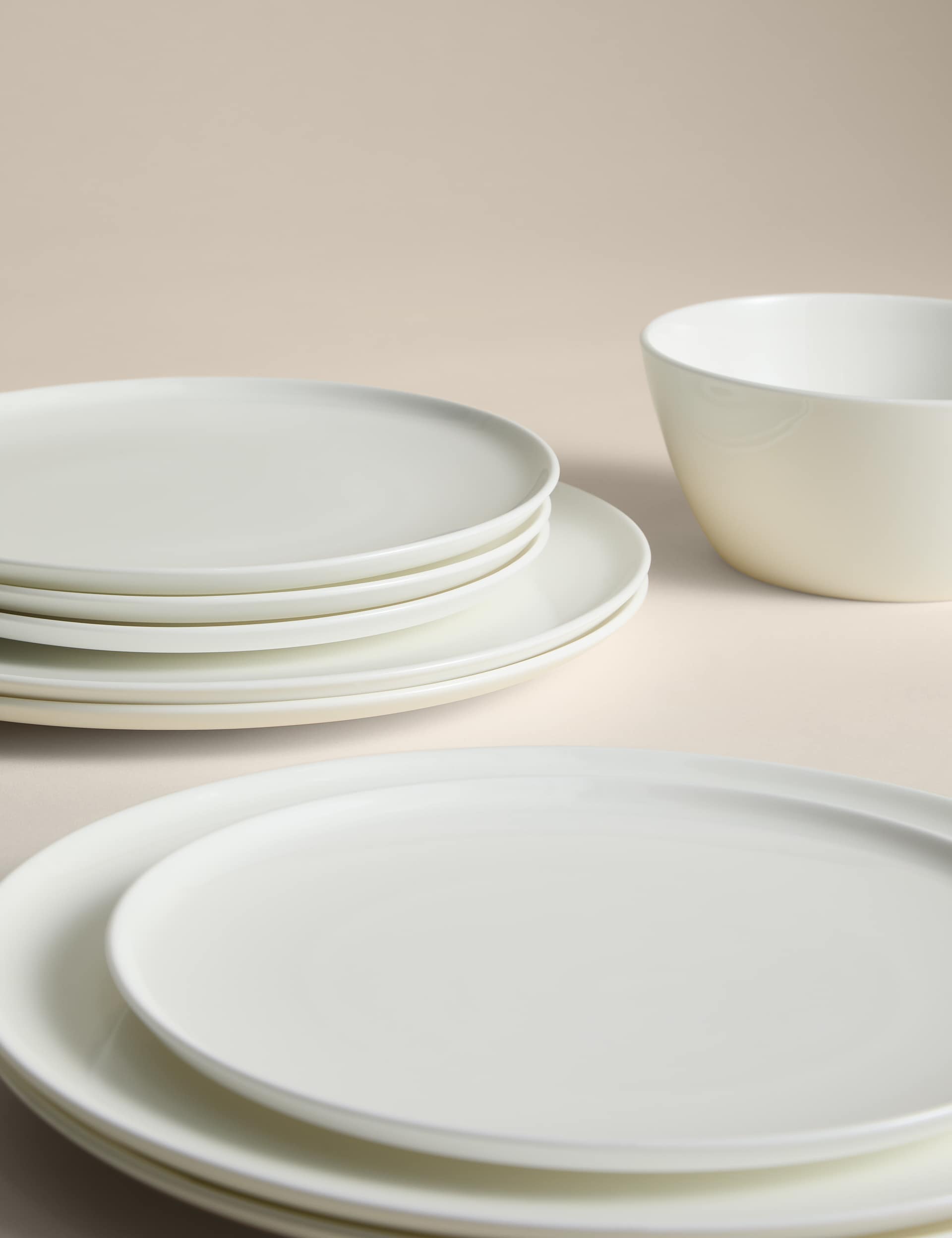 12 piece straight sided dinner set - British product