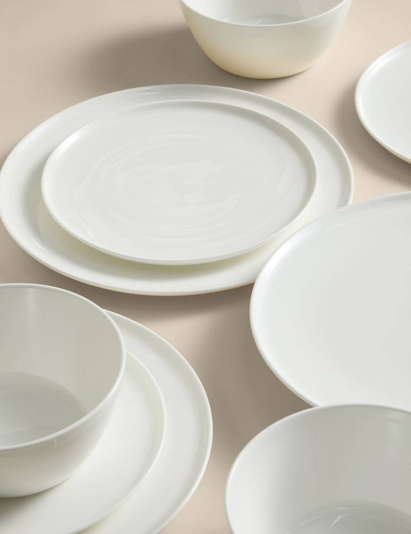 12 piece straight sided dinner set - British product