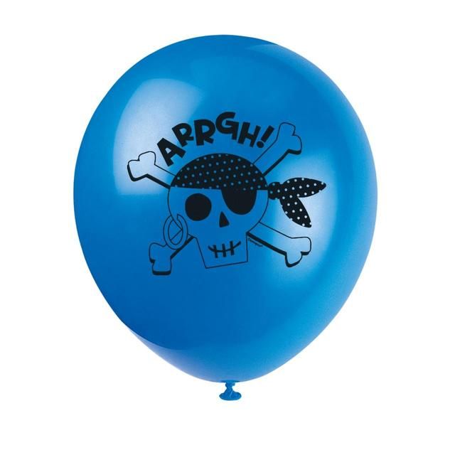 12" Ahoy Pirate Balloon