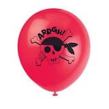 12" Ahoy Pirate Balloon