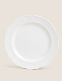 12 Piece Scalloped Dinner Set