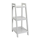 Sainsbury's Home Tongue & Groove 3 Tier Shelves Grey GOODS Sainsburys   