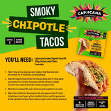 Capsicana smoky chipotle soft taco kit 273g, imported from the UK