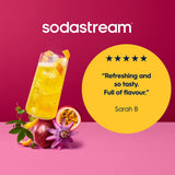 Sodastream passion fruit drink mix 440ml, imported from the UK
