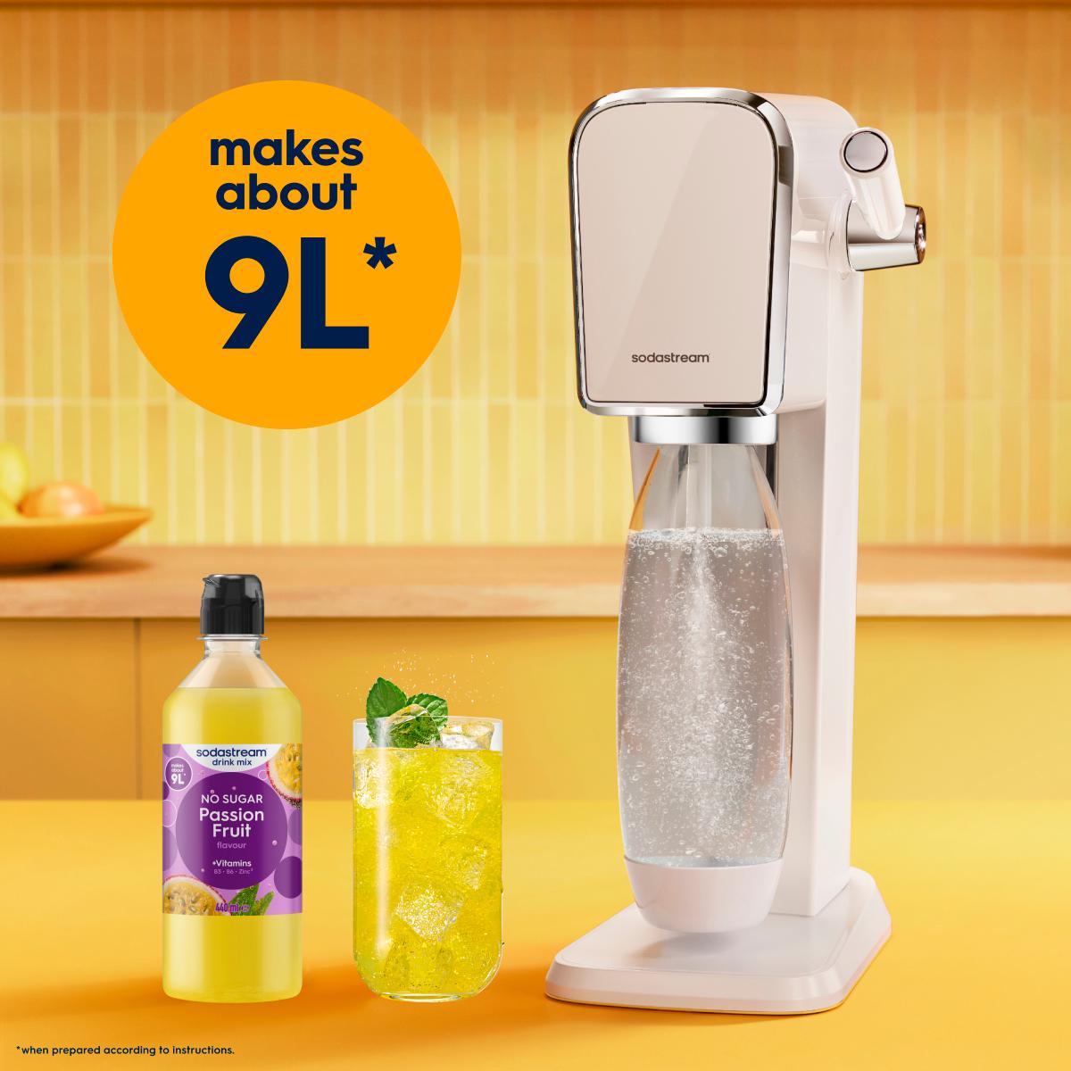Sodastream passion fruit drink mix 440ml, imported from the UK