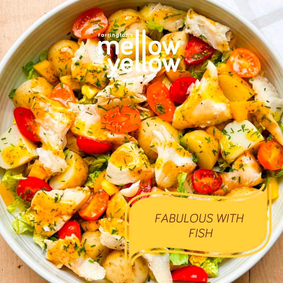Farrington's Mellow Yellow honey mustard dressing 250ml, UK version