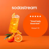 Sodastream drink syrup Orange Mango flavour 440ml, imported from the UK