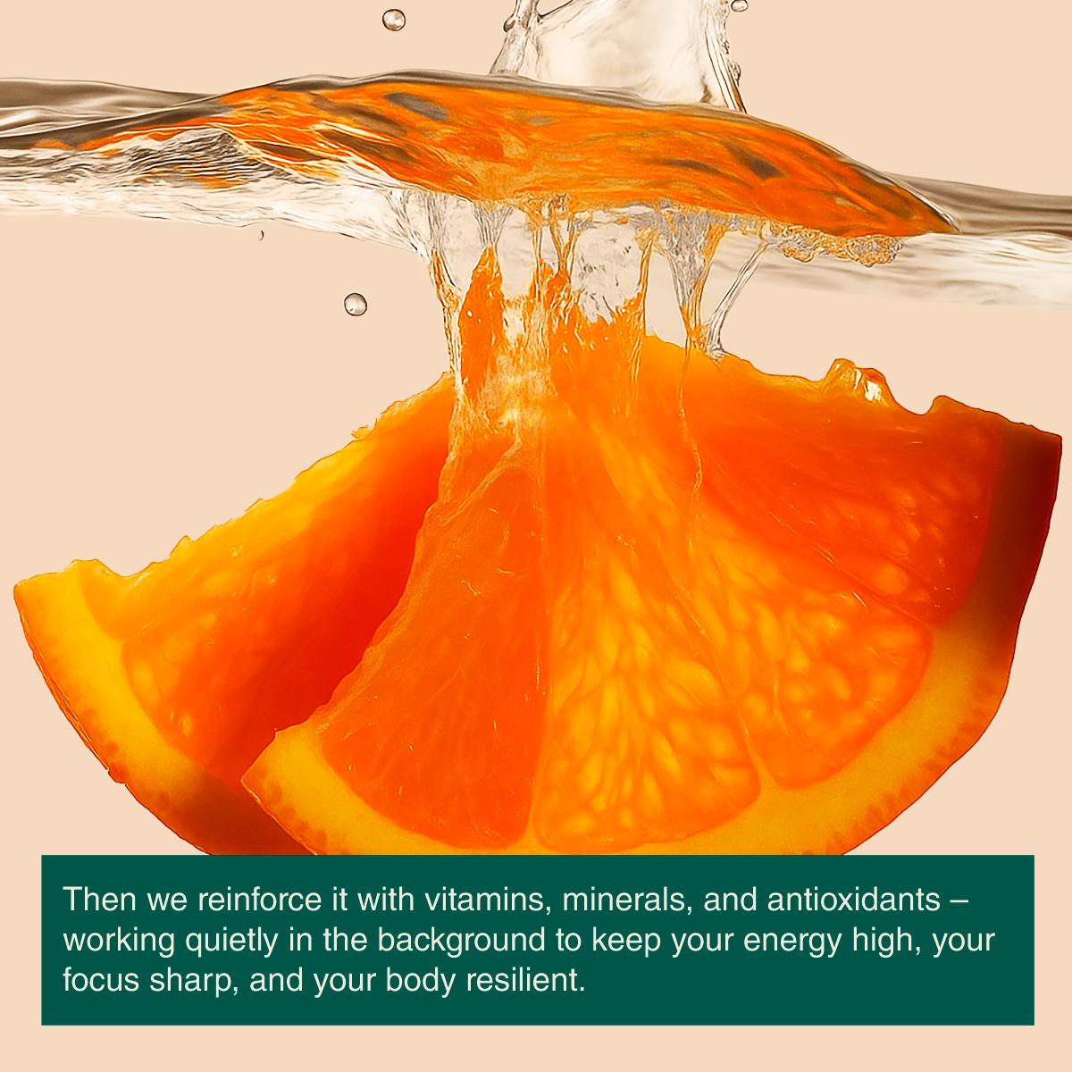 Phizz Daily Immune+ orange 20 tablets - British product