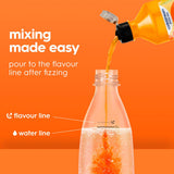 Sodastream drink syrup Orange Mango flavour 440ml, imported from the UK