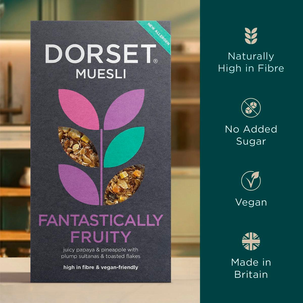 Dorset Cereals Fantastically Fruity Muesli 500g - British product