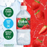 Volvic strawberry flavoured water 750ml, imported from the UK