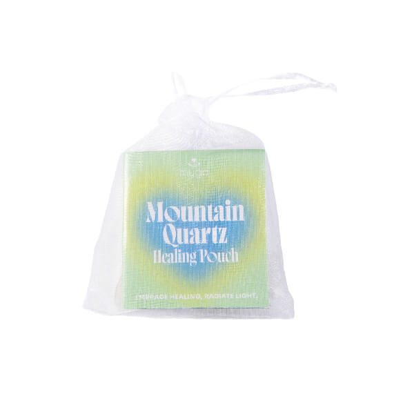 Myga gem pouch rock quartz - British product