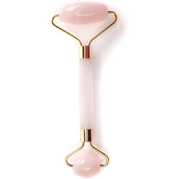 Danielle Creations rose quartz facial roller, imported from the UK