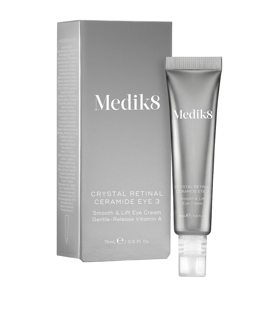 Medik8 Crystal Retinal Ceramide 3 eye cream 15ml, imported from the UK