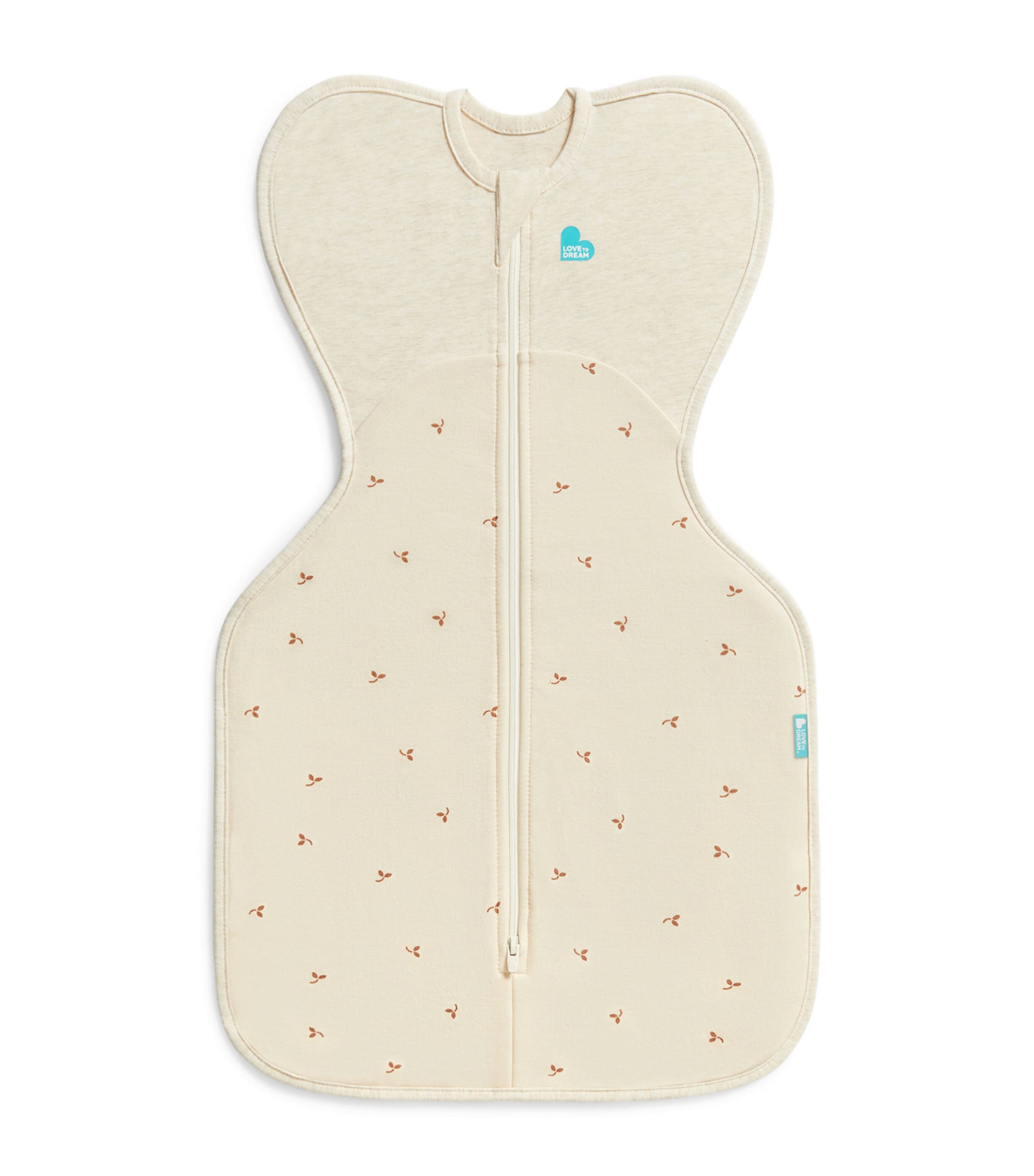 1.5 Tog Stretch-Cotton Twigs Swaddle (Newborn)