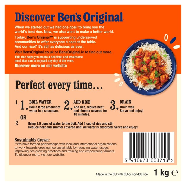 Ben's Original Long Grain Rice   1kg GOODS M&S   