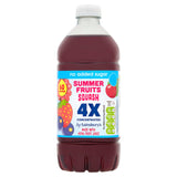 Sainsbury's Quadruple Strength Summer Fruits Squash 750ml GOODS Sainsburys   