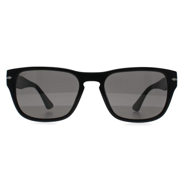 Persol sunglasses PO3341S black with dark grey lenses, UK version