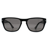 Persol sunglasses PO3341S black with dark grey lenses, UK version