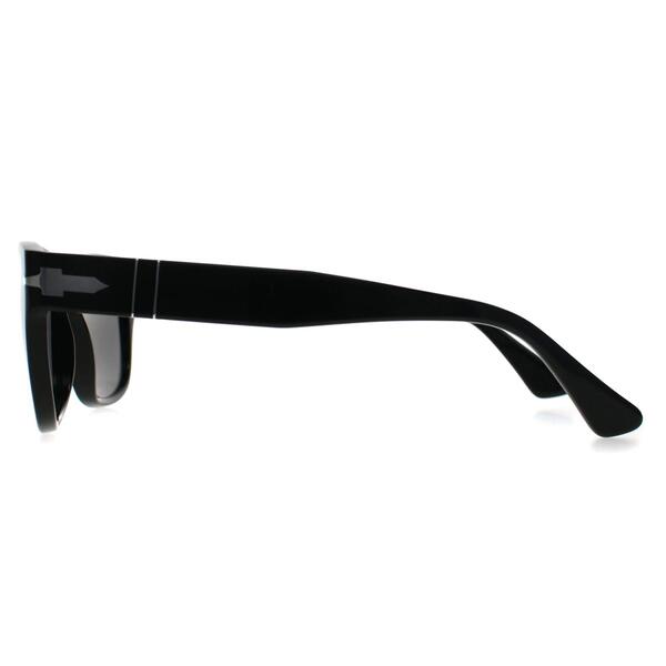 Persol sunglasses PO3341S black with dark grey lenses, UK version