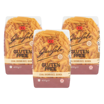 Garofalo Glutenfri Penne Rigate Pasta 3 x 400g