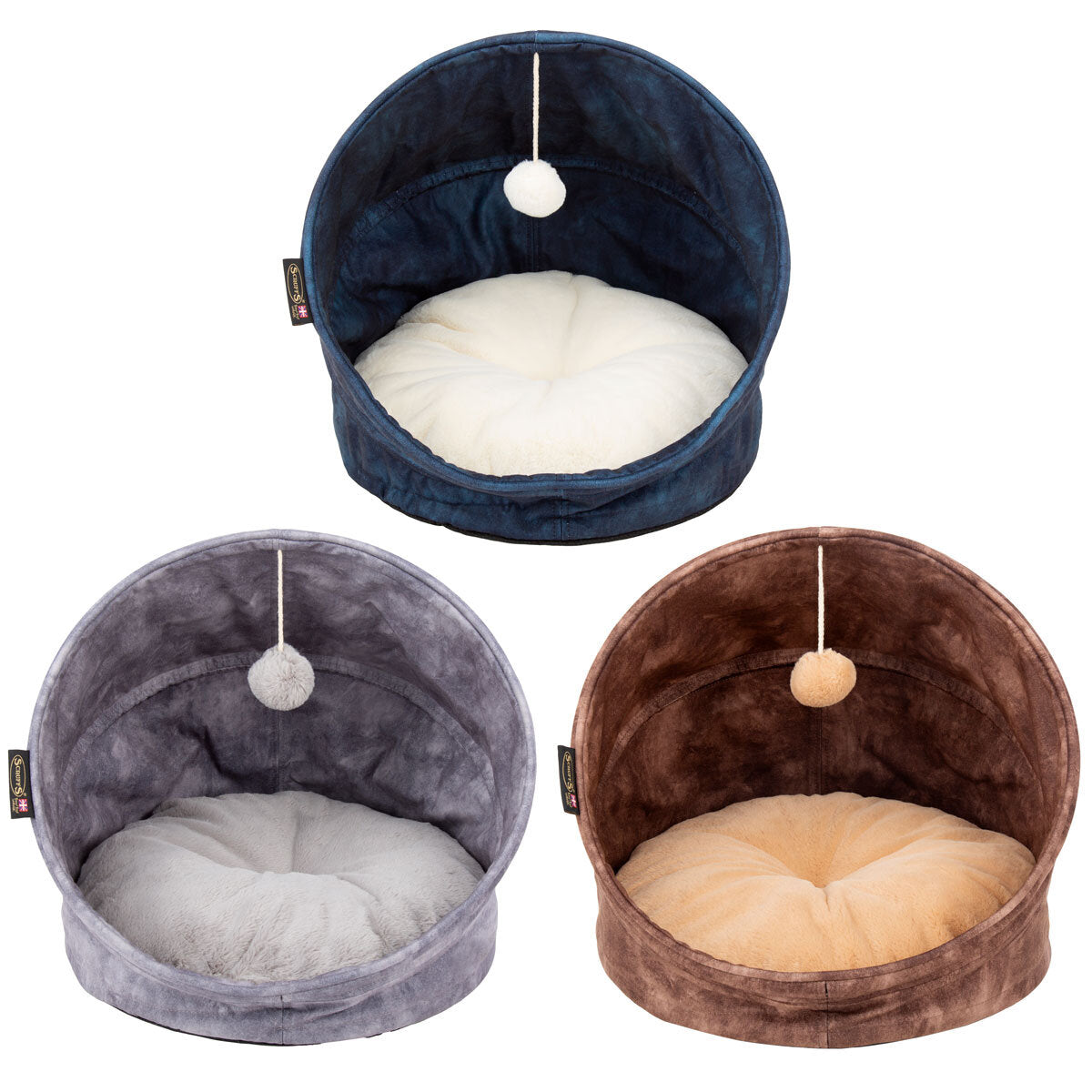 Scruffs® Kensington Cat Bed, 44cm in 3 Colours GOODS Costco UK